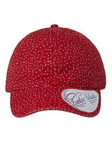 Custom Embroidered Women's Garment-Washed Fashion Print Cap - HATTIE