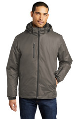 Embroidered Port Authority Vortex Waterproof 3-in-1 Jacket. J332