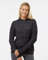 Custom Women's Cuddle Fleece Hooded Pullover - BW1501