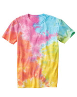 Custom Slushie Crinkle Tie-Dyed T-Shirt - 640VR