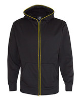Custom Glow Full-Zip Hooded Sweatshirt - 8668
