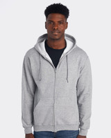 Custom NuBlend® Full-Zip Hooded Sweatshirt - 993MR