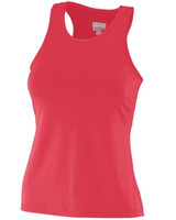 Custom Girls' Solid Racerback Tank Top - 1203