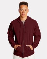 Custom Ecosmart® Full-Zip Hooded Sweatshirt - P180