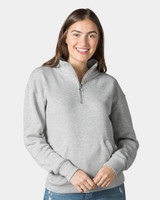 Custom Women's Cloud Fleece Quarter-Zip Sweatshirt - W20189