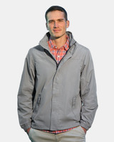 Embroidered Voyage Hooded Rain Jacket - N17182