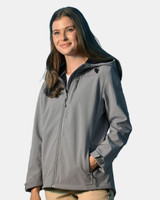 Embroidered Women's Wavestorm Softshell Hooded Jacket - N17790