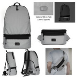 Custom Brand Charger Combo Eco Backpack 35109