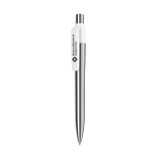 Custom Maxema Mood Metal Chrome Pen Blue Ink MDCHBL