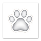 Custom Paw Print Punch Out Picture Frame Magnet PF41