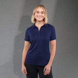 Custom IZU EVERYTHING PERFORMANCE Eco Polo - Womens