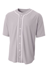 Custom A4 Short Sleeve Full-Button Baseball Top A4N4184