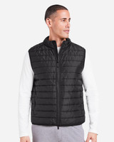 Embroidered Quilted Puffer Vest - TM759
