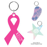 Custom Acrylic Key Tag - Custom Shape 5" 20097