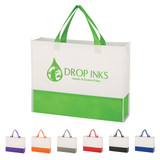 Custom Non-Woven Prism Tote Bag 3393