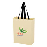 Custom Natural Cotton Canvas Grocery Tote Bag 3208