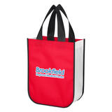 Custom Non-Woven Shopper Tote Bag With 100% RPET Material 30001