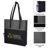 Custom Promenade Non-Woven Tote Bag 3757
