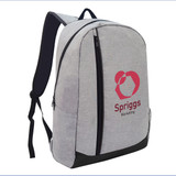 Custom Hancock Heathered Laptop Backpack 35022