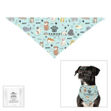 Custom Full Color Small Triangle rPET Pet Bandana 80033