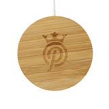 Custom FSC 100% Bamboo MagClick™ Fast Wireless Pad