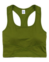 Custom Girls' Cropped Middie Tank - YS83