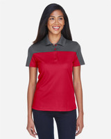 Embroidered Women's Balance Colorblock Performance Piqué Polo - CE101W