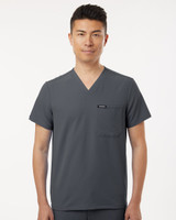 Custom Holmes Everyday 1-Pocket Scrub V-Neck Top - M10001