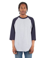 Custom Unisex Three-Quarter Sleeve Raglan T-Shirt - SHRAG