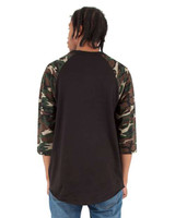 Black/ Camo Green