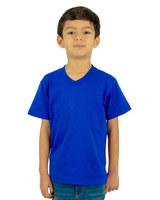 Custom Youth V-Neck T-Shirt - SHVEEY