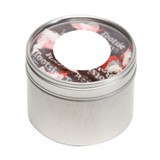 Custom Small Round Window Tin Standard Fill RDTN4STND