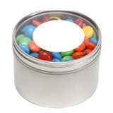 Custom Large Round Window Tin Premium Fill RDTN8PREM