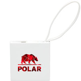 Custom Recycled ABS 2000 mAh Power Bank with Type-C Cable