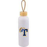 Custom Tania Recycled Bottle w/ FSC Bamboo Lid 26oz