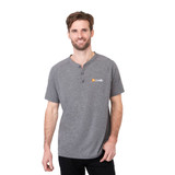 Custom Mens SOMOTO Eco Short Sleeve Henley