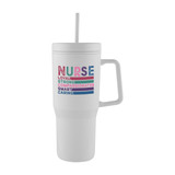 Custom 28 Oz. Intrepid Recycled PS Double Wall Tumbler 50272