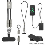 Custom 60W Charging Cable Lanyard with Phone Tether 25661