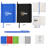 Custom Billie Recycled Jotter with Pen 65058