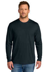 Embroidered CornerStone Workwear Pro Long Sleeve Pocket Tee CS440LSP