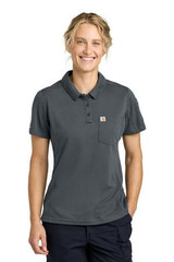 Embroidered Carhartt Women's FLD & RSCU Polo CTC12119