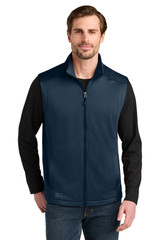 Embroidered Eddie Bauer Smooth Mid Layer Fleece Vest EB2560