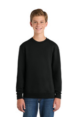 Custom Port & Co Youth Core Fleece Crewneck Sweatshirt PC78Y