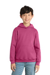 Custom Port & Co Youth Core Fleece Pullover Hooded Sweatshirt PC78YH