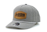 Perforated Mesh Rope Caps - Custom Leather Patch Hats