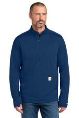 Embroidered Carhartt Force 1/2-Zip Grid Fleece CT107814