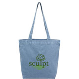 Custom Recycled Washed 10oz Cotton Tote