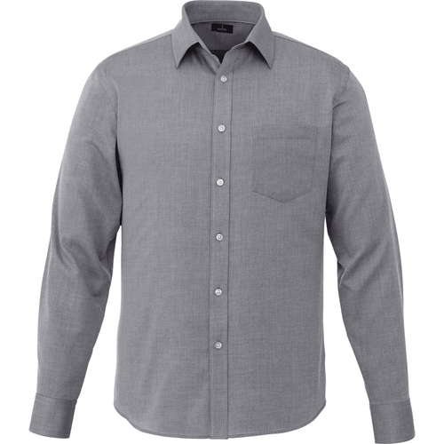 Embroidered Mens PIERCE Long Sleeve Shirt