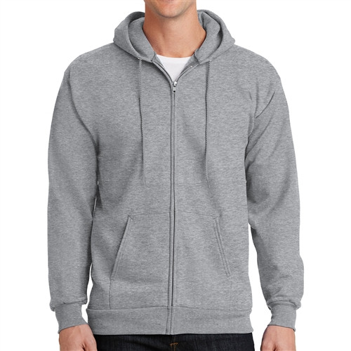 Men's Full-Zip Hoodie 9.0 oz - Screen Printed
