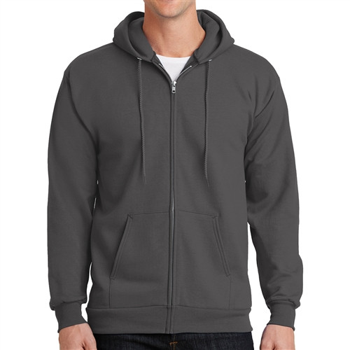 Men's Full-Zip Hoodie 9.0 oz - Screen Printed